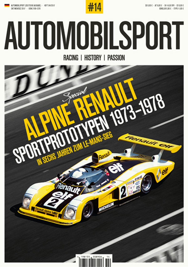 Sportfahrer Automobilsport 14 - Alpine Renault Sportprototypen