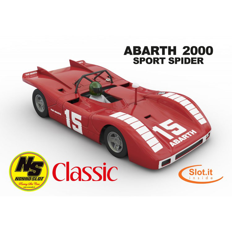 NonnoSlot Fiat Abarth 2000 Spider Sport # 15