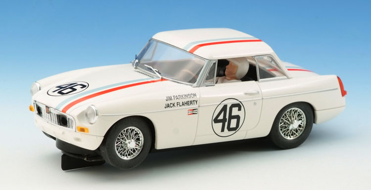 SCALEXTRIC MGB Sebring 1964, # 46 - white