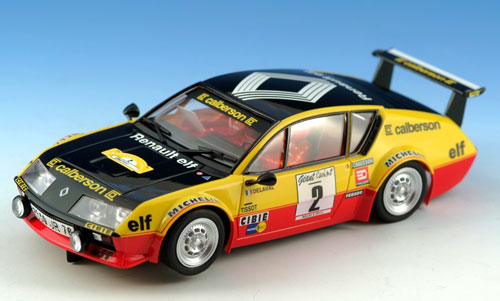 SCALEXTRIC 090211 Circuit  S  RENAULT ALPINE A 310 Calberson SLOT CAR