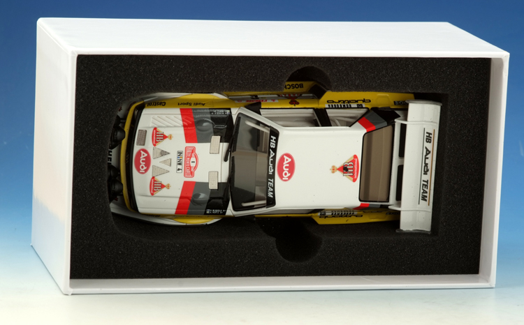 Avant Slot Set Volkswagen VW LT 45, trailer & Audi quattro S1 Rallye Monte Carlo 1986 Röhrl / Geistdörfer, #RSV2301 | P27196