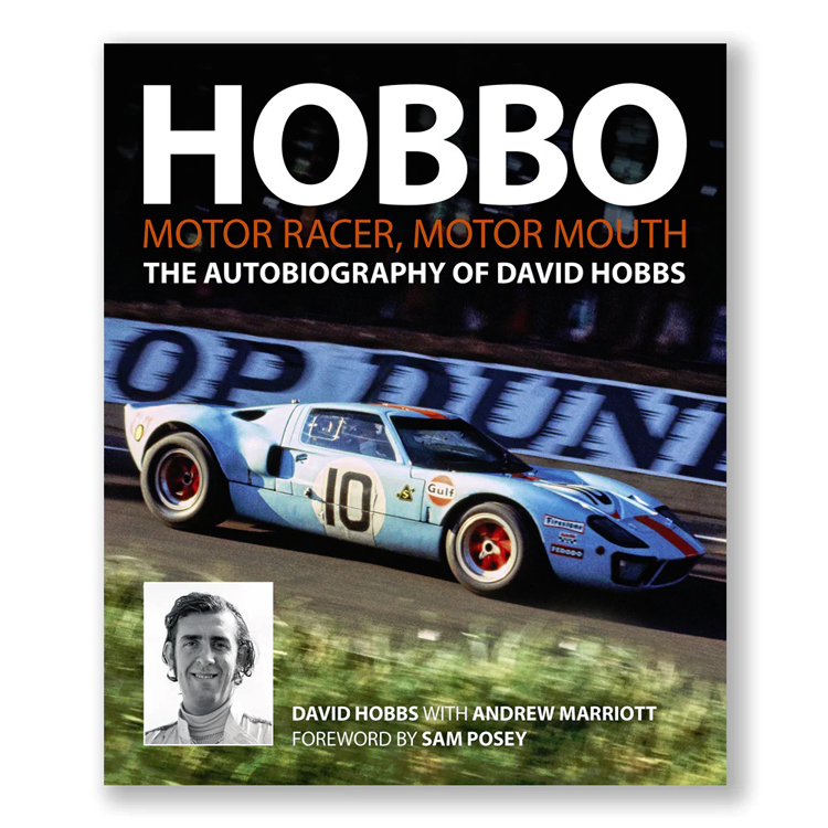 Evro Publishing David Hobbs   motor racer, motor mouth