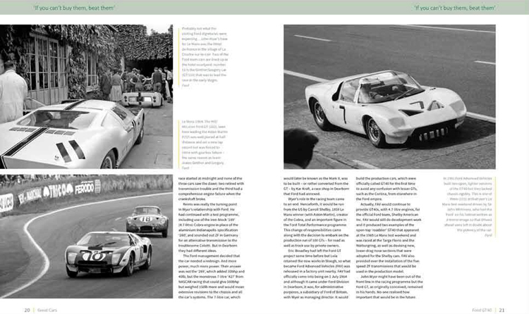 Porter Press Ford GT 40 the autobiography of 1075