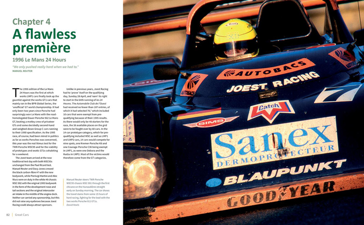 Porter Press TWR Porsche WSC95 Great Cars 16