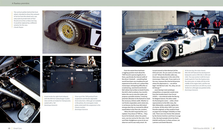 Porter Press TWR Porsche WSC95 Great Cars 16