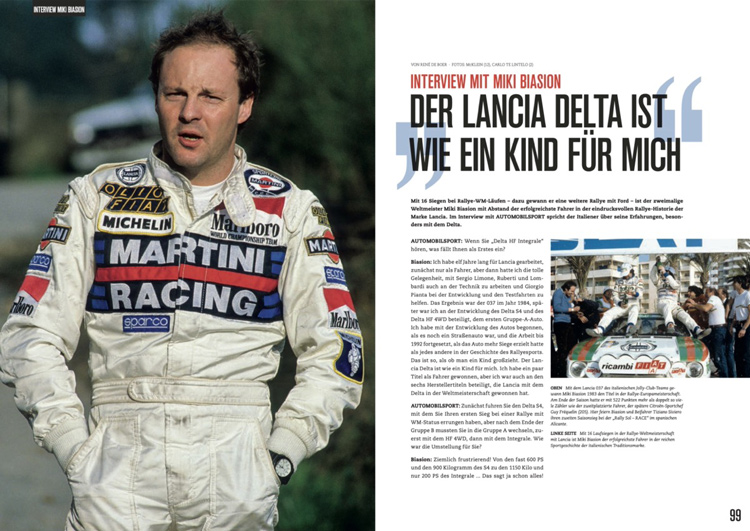 Sportfahrer Automobilsport 43 - Lancia Delta HF Integrale