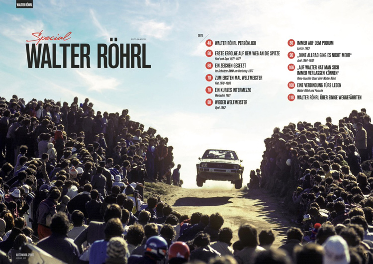 Sportfahrer Automobilsport 44 - Walter Röhrl