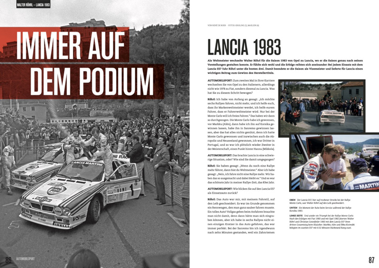 Sportfahrer Automobilsport 44 - Walter Röhrl