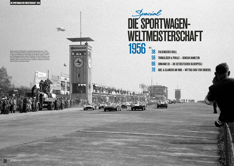 Sportfahrer Automobilsport 30 - Sportwagen Weltmeisterschaft 1956