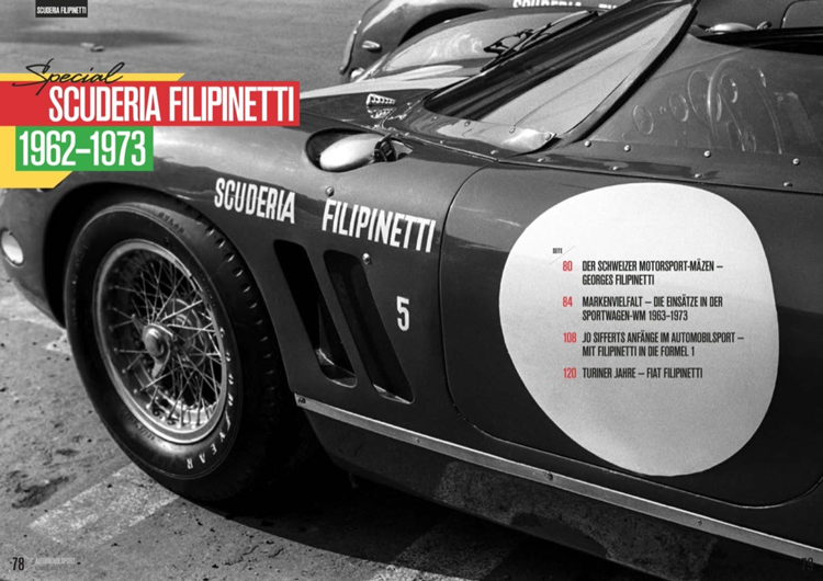 Sportfahrer Automobilsport 32 - Scuderia Filipinetti 1962 - 1973