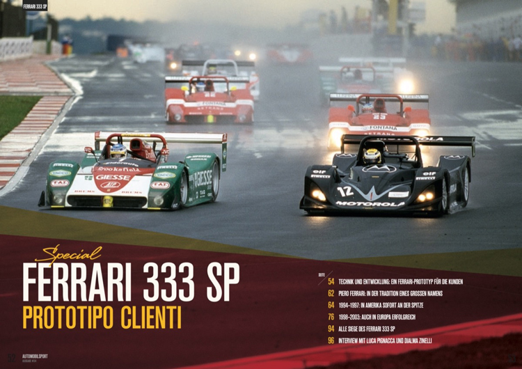 Sportfahrer Automobilsport 34 - Ferarri SP 333