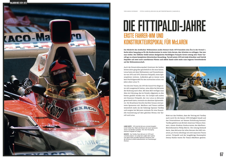Sportfahrer Automobilsport 37 - McLaren M23 1973 - 1978