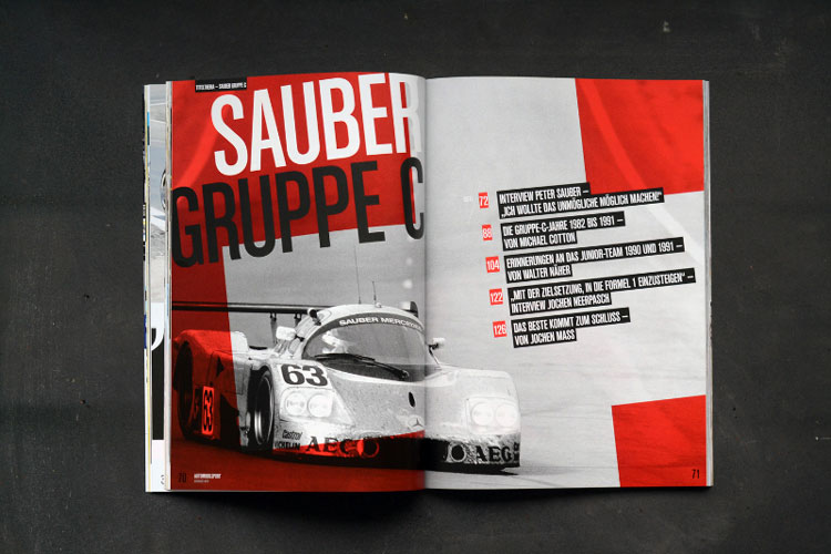 Sportfahrer Automobilsport 04 - Sauber Gruppe C 1982 bis 1991