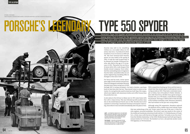 Sportfahrer Automobilsport 06 - Porsche 550 Spyder