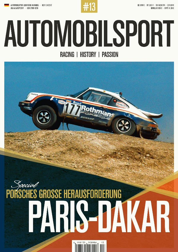 Sportfahrer Automobilsport 13 - Porsche und Paris-Dakar