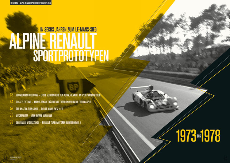 Sportfahrer Automobilsport 14 - Alpine Renault Sportprototypen
