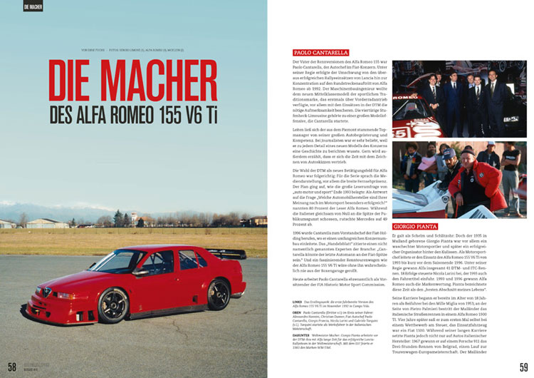 Sportfahrer Automobilsport 16 - Alfa Romeo V6