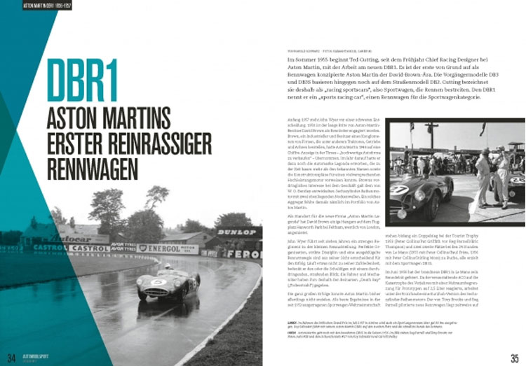 Sportfahrer Automobilsport 17 - Aston Martin DB 1