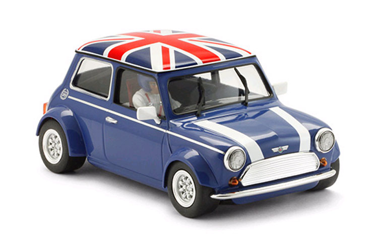 BRM Mini Cooper Classic Union Jack  Blue