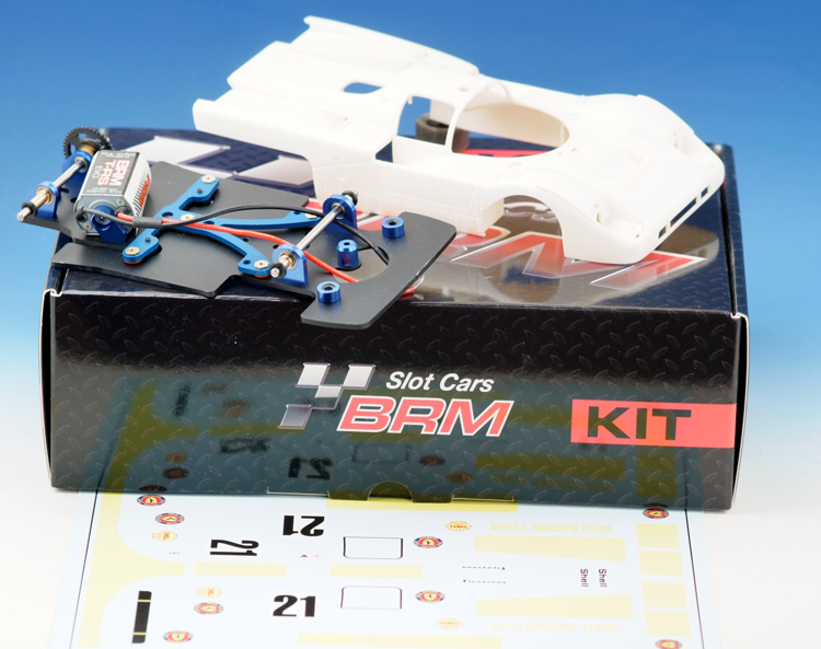  BRM/512 white kit + decals red # 21