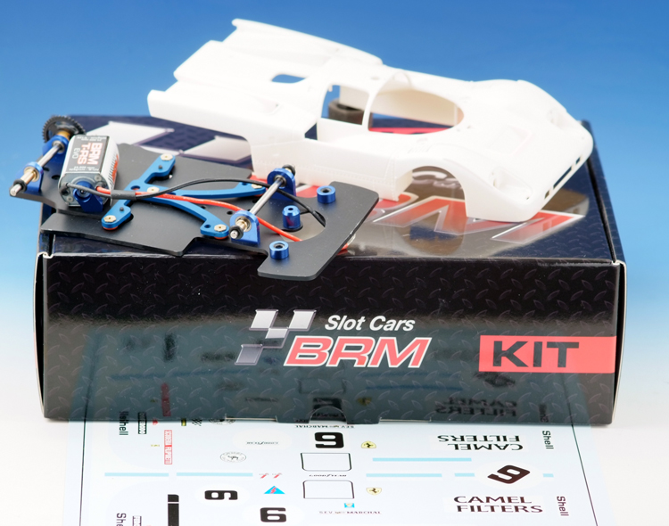  BRM/512 white kit + decals red # 6