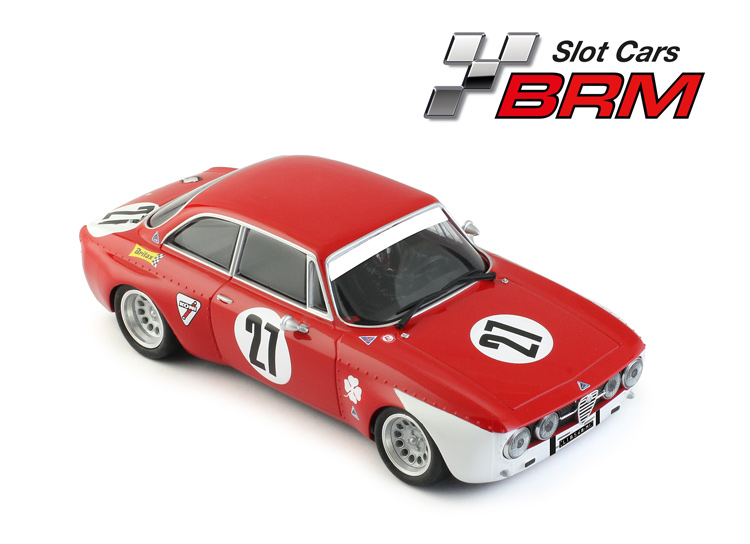 BRM GTA AM red white 27 Slotcars und Slotcar Zubehor