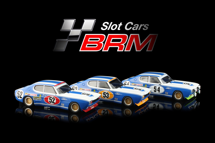 BRM Ford Capri blue/white Lemans 1972 # 53