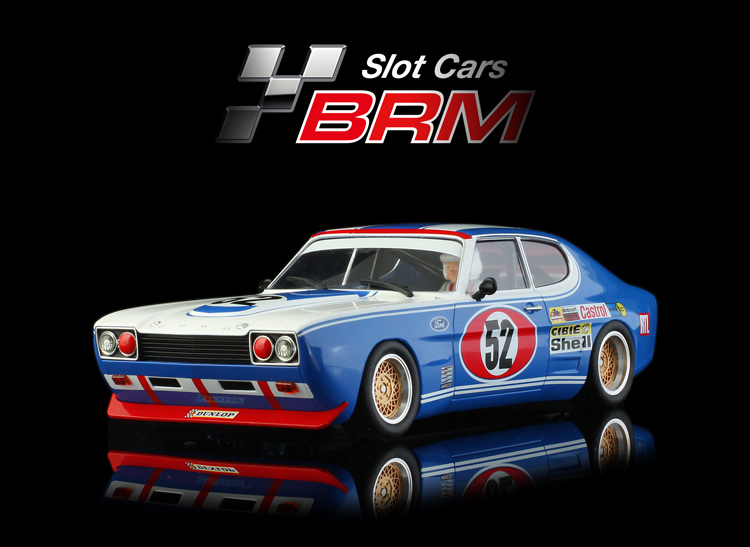 BRM Ford Capri blue/white Lemans 1972 # 52