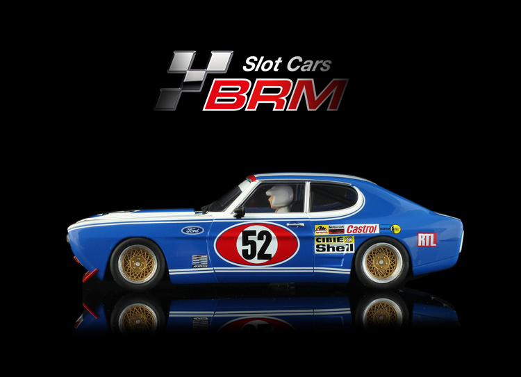 BRM Ford Capri blue/white Lemans 1972 # 52
