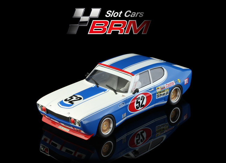 BRM Ford Capri blue/white Lemans 1972 # 52