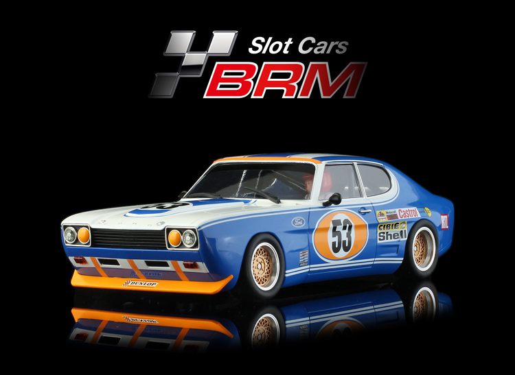 BRM Ford Capri blue/white Lemans 1972 # 53