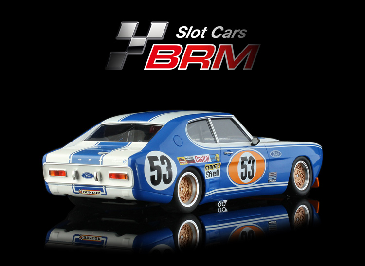 BRM Ford Capri blue/white Lemans 1972 # 53
