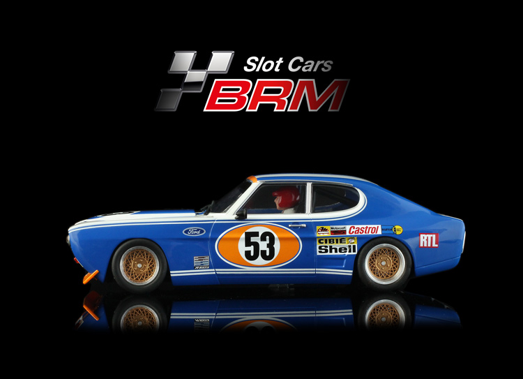 BRM Ford Capri blue/white Lemans 1972 # 53