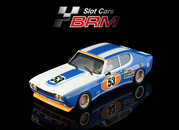 BRM Ford Capri blue/white Lemans 1972 # 53