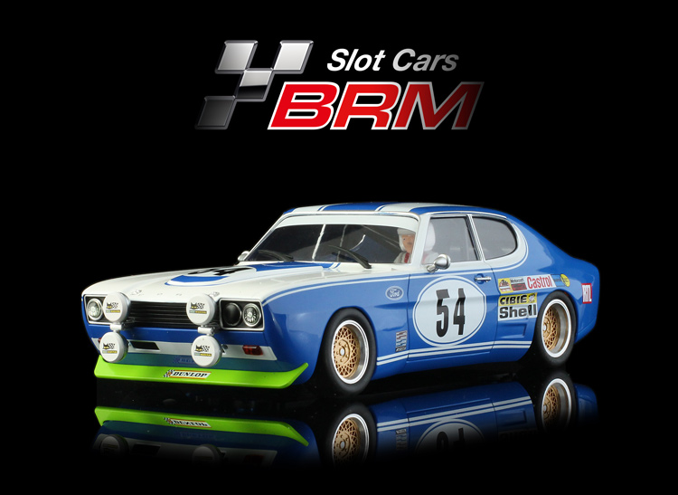 BRM Ford Capri blue/white Lemans 1972 # 54