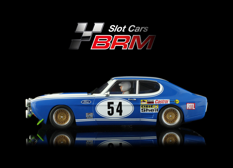 BRM Ford Capri blue/white Lemans 1972 # 54