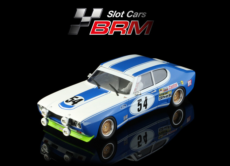 BRM Ford Capri blue/white Lemans 1972 # 54