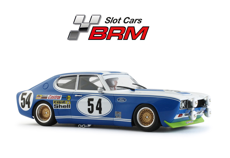 BRM Ford Capri blue/white Lemans 1972 # 54