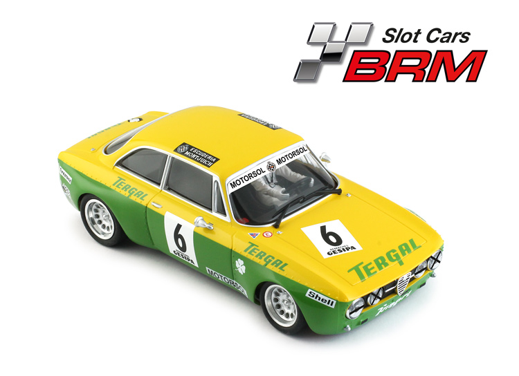 BRM GTA AM yellow/green # 6