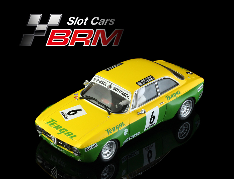 BRM GTA AM yellow/green # 6