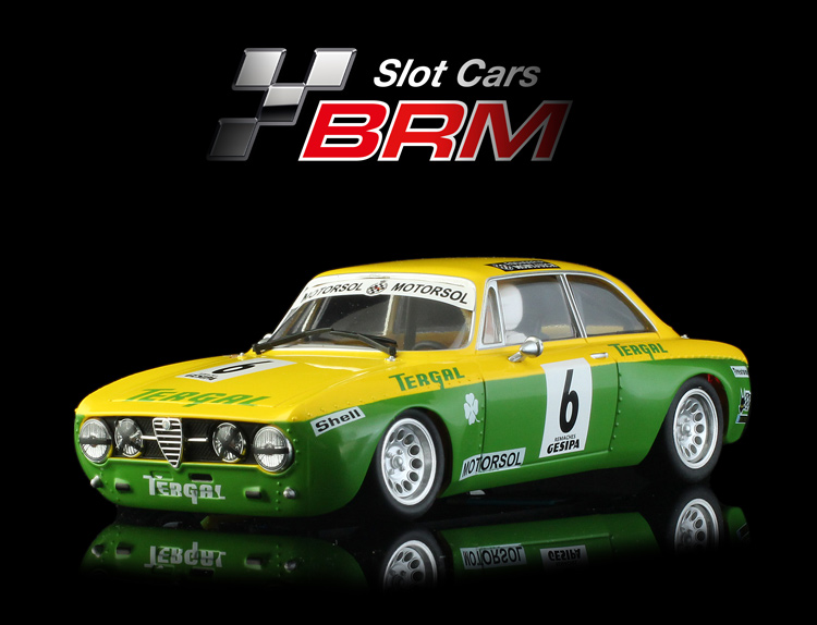 BRM GTA AM yellow/green # 6