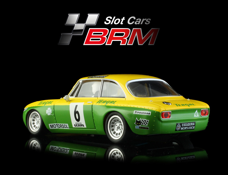 BRM GTA AM yellow/green # 6