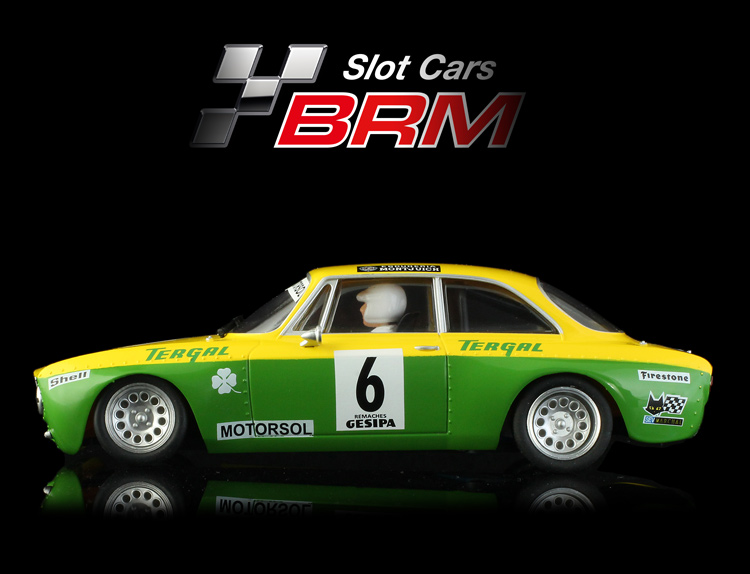 BRM GTA AM yellow/green # 6