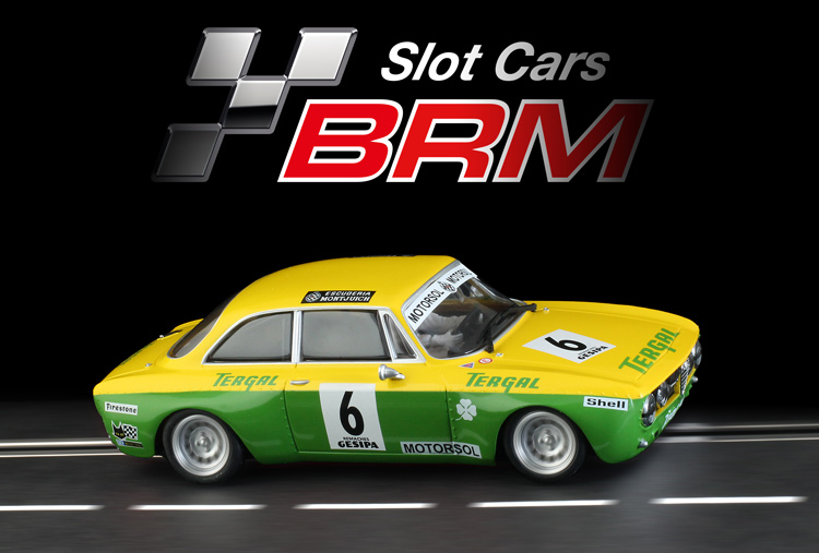 BRM GTA AM yellow/green # 6