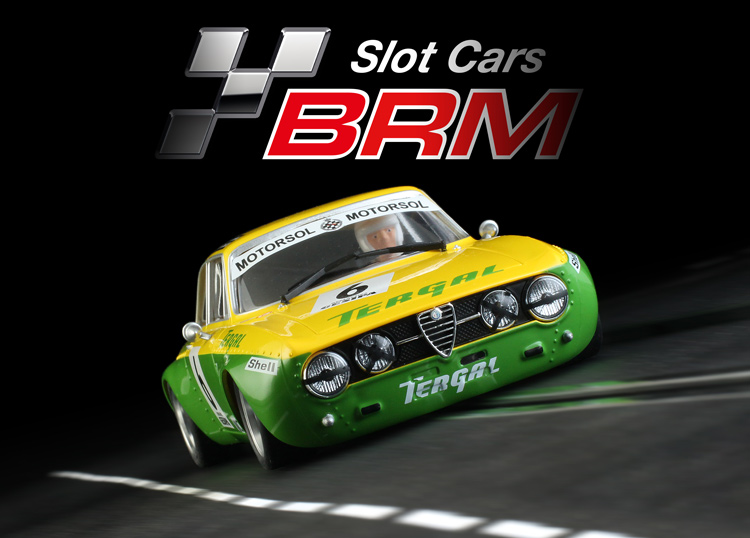 BRM GTA AM yellow/green # 6
