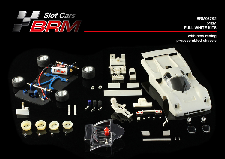 BRM 512 KIT- with NEW racing chassis
