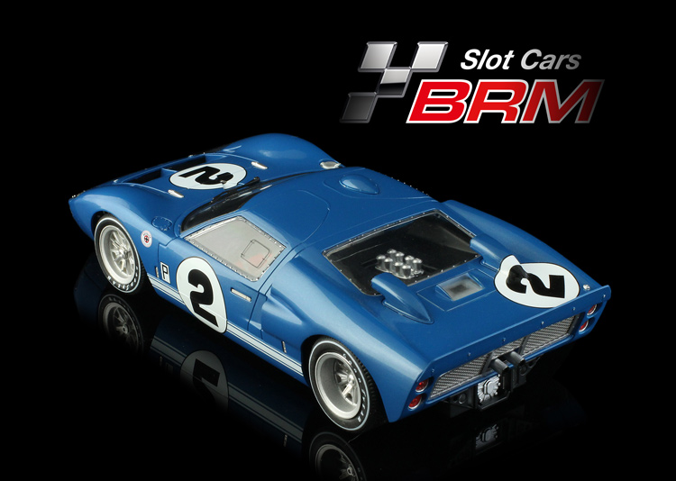 BRM Ford GT 40 MK II #2 blue Sebring 1966