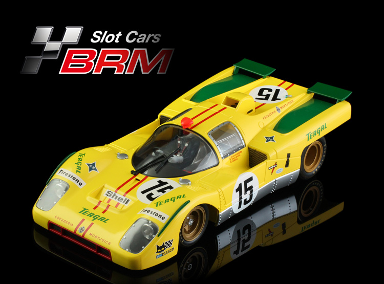 BRM 512 Montjuich LeMans 1971 # 15