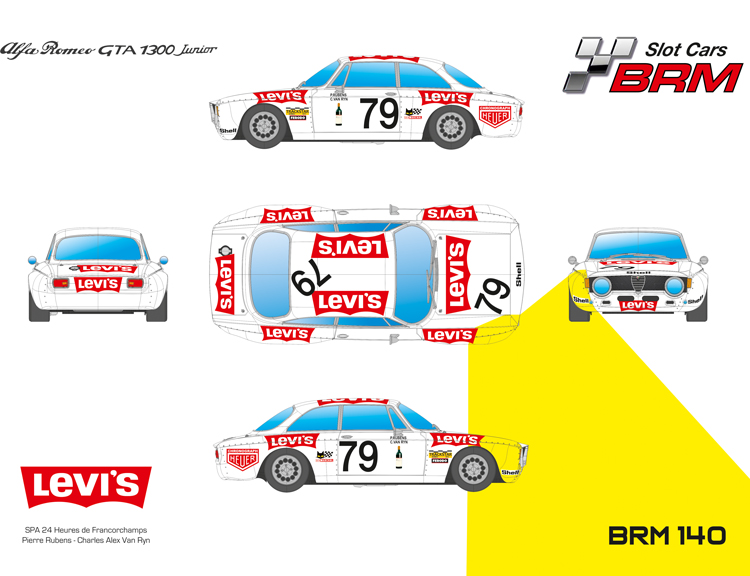 BRM GTA 1300 Junior Levis