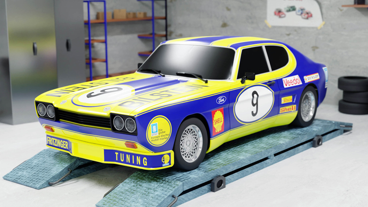 BRM Ford Capri Bilstein